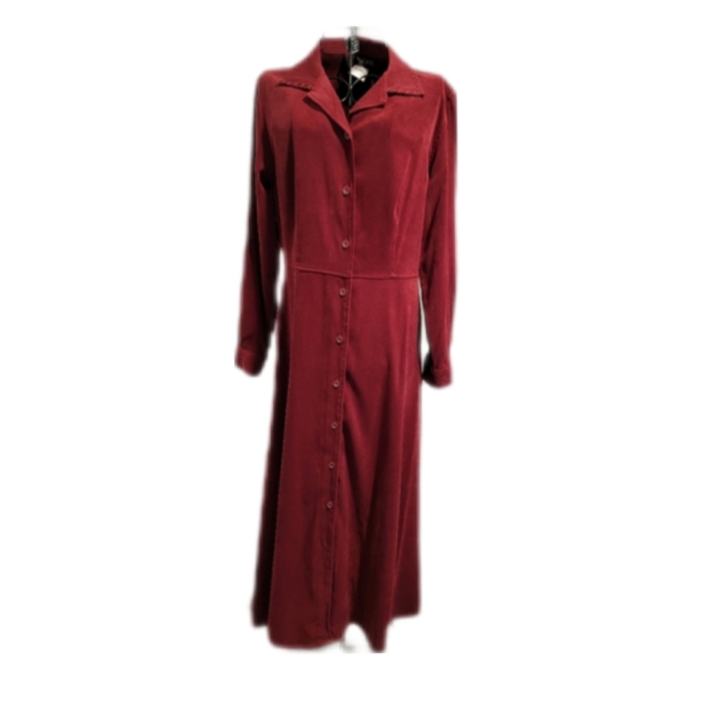 JG Hook Maxi Vegan Suede Western Jacket or Dress Size 8
